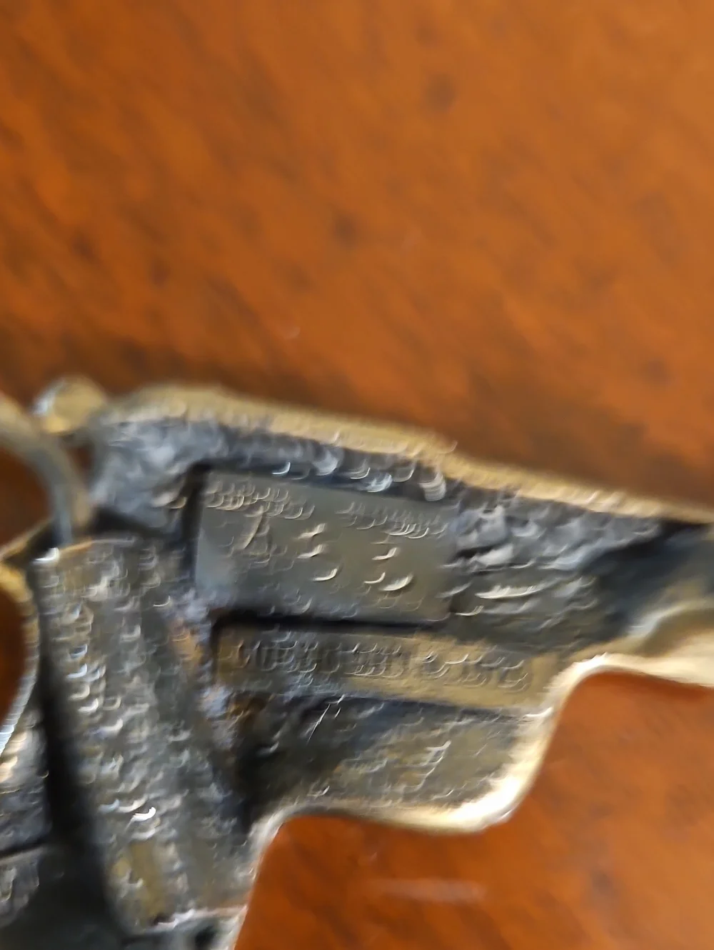Vintage 1979 Beretta Pistol Belt Buckle